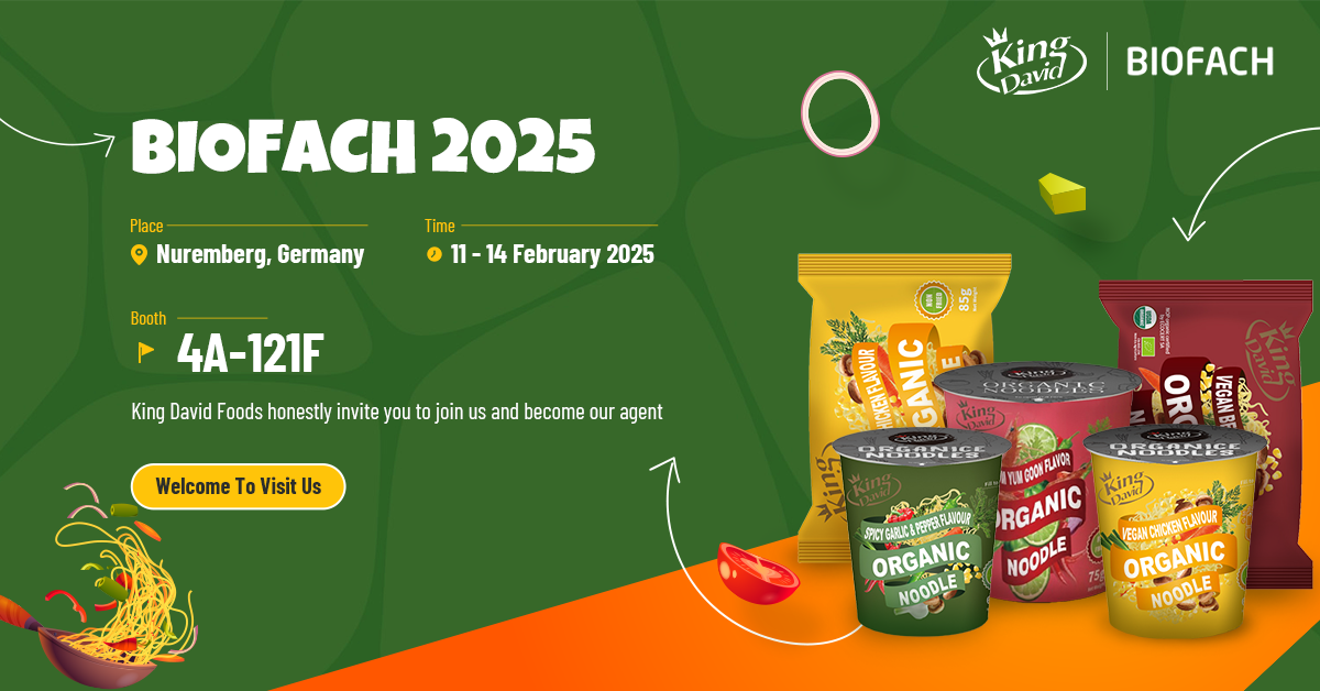 KINGDAVID will participate in BIOFACH 2025